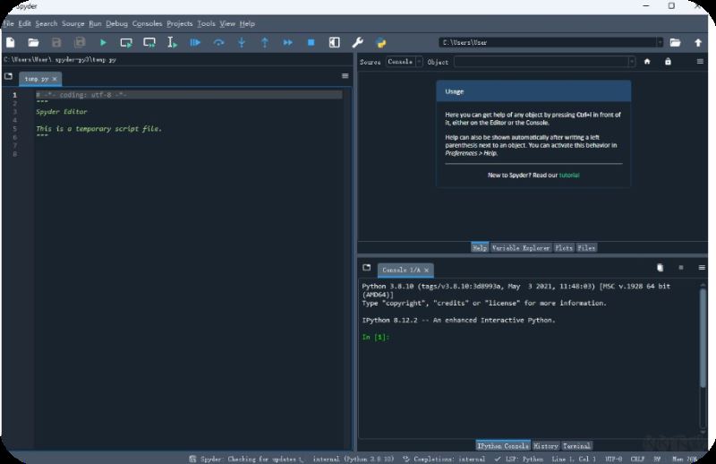 Spyder下载Spyder开源免费Python开发环境v6.0.0中文免费安装版下载 Spyder下载Spyder开源免费Python开发环境v6.0.0中文免费安装版下载