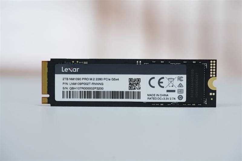 满血性能不超过62度! Lexar 雷克沙NM1090 PRO 2TB固态硬盘测评