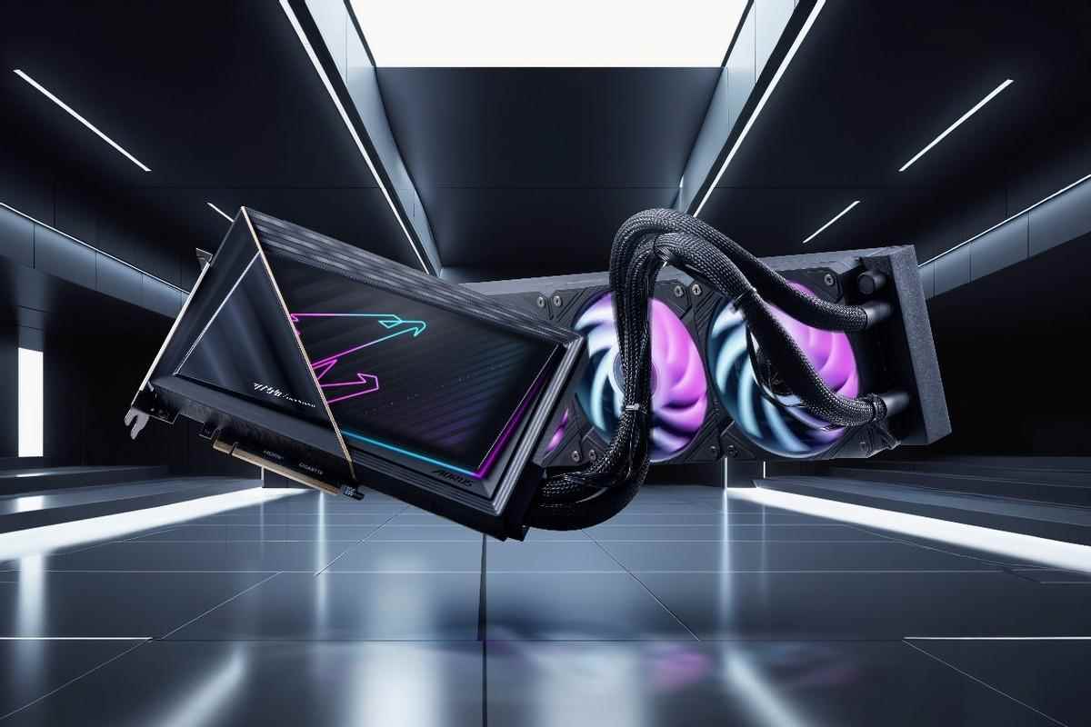 AORUS RTX 5090D XTREME水雕显卡测评: 极致散热加持顶级非公 AORUS RTX 5090D XTREME水雕显卡测评: 极致散热加持顶级非公