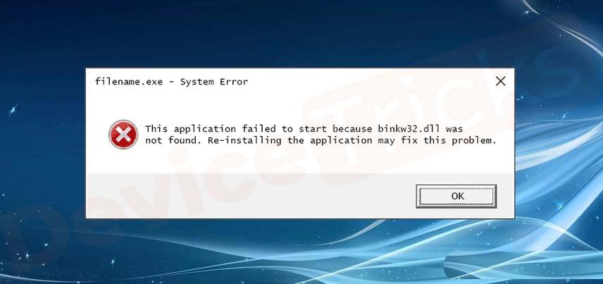 电脑提示binkw32.dll缺失怎么办? 教你轻松解决binkw32.dll丢失问题修复技巧 电脑提示binkw32.dll缺失怎么办? 教你轻松解决binkw32.dll丢失问题修复技巧
