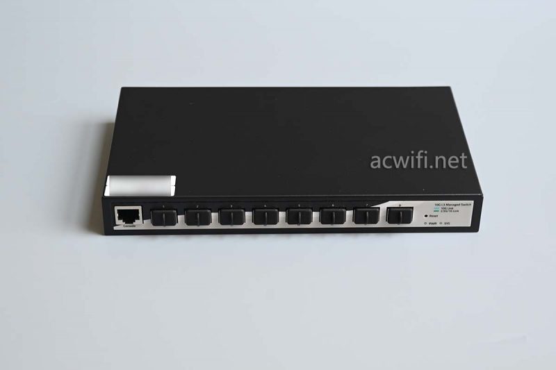 联果8口万兆三层全光交换机LG-SWTGW3C8F拆机测评 联果8口万兆三层全光交换机LG-SWTGW3C8F拆机测评