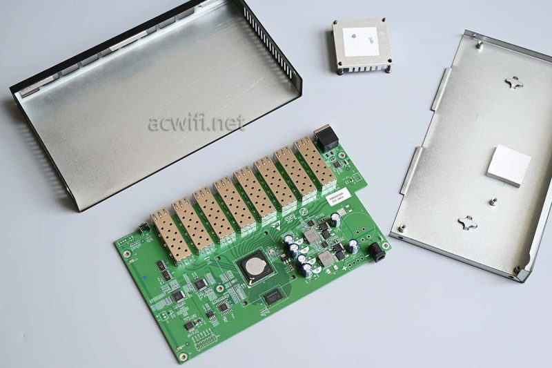 联果8口万兆三层全光交换机LG-SWTGW3C8F拆机测评 联果8口万兆三层全光交换机LG-SWTGW3C8F拆机测评