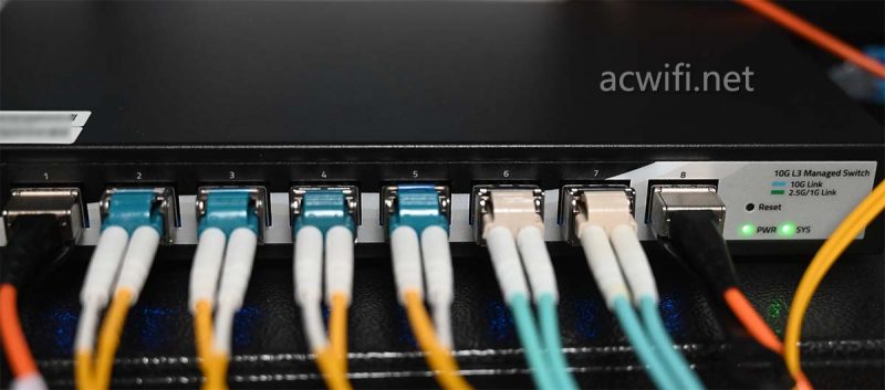 联果8口万兆三层全光交换机LG-SWTGW3C8F拆机测评 联果8口万兆三层全光交换机LG-SWTGW3C8F拆机测评