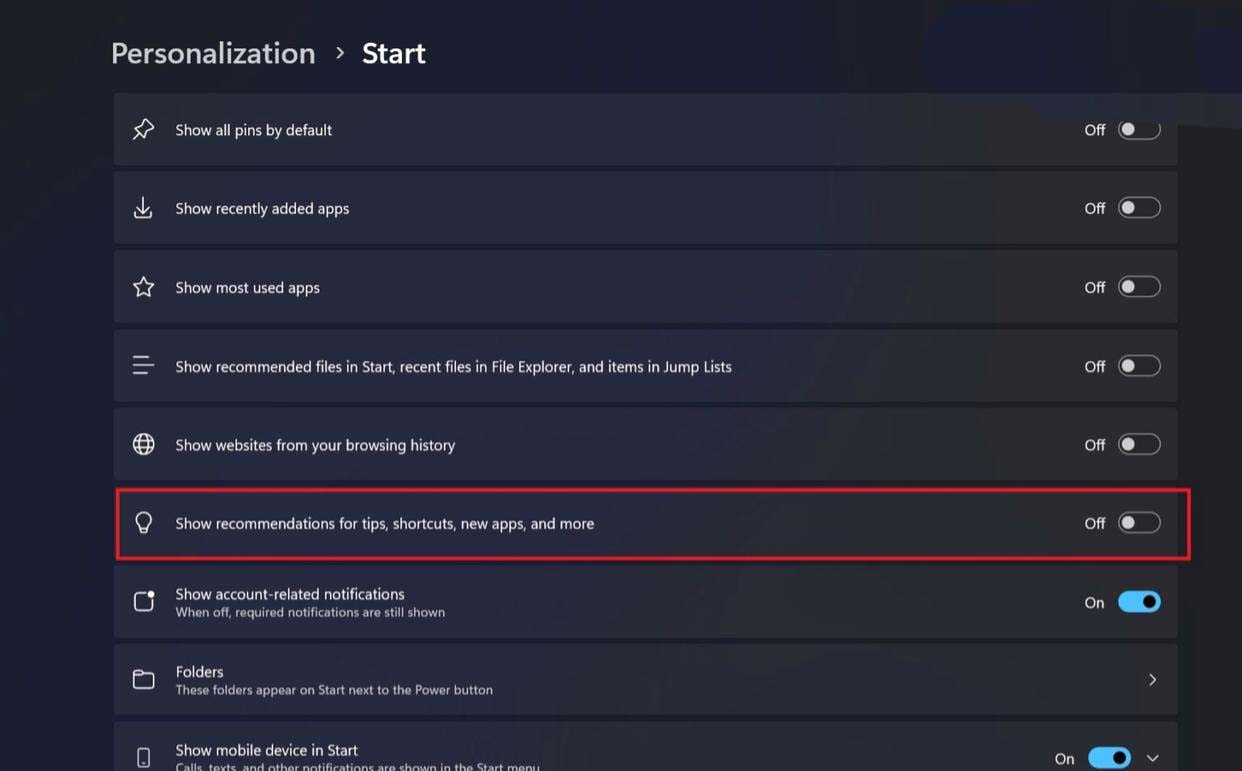 Win11 24H2怎么关闭开始菜单中的推荐栏? Win11 24H2怎么关闭开始菜单中的推荐栏?