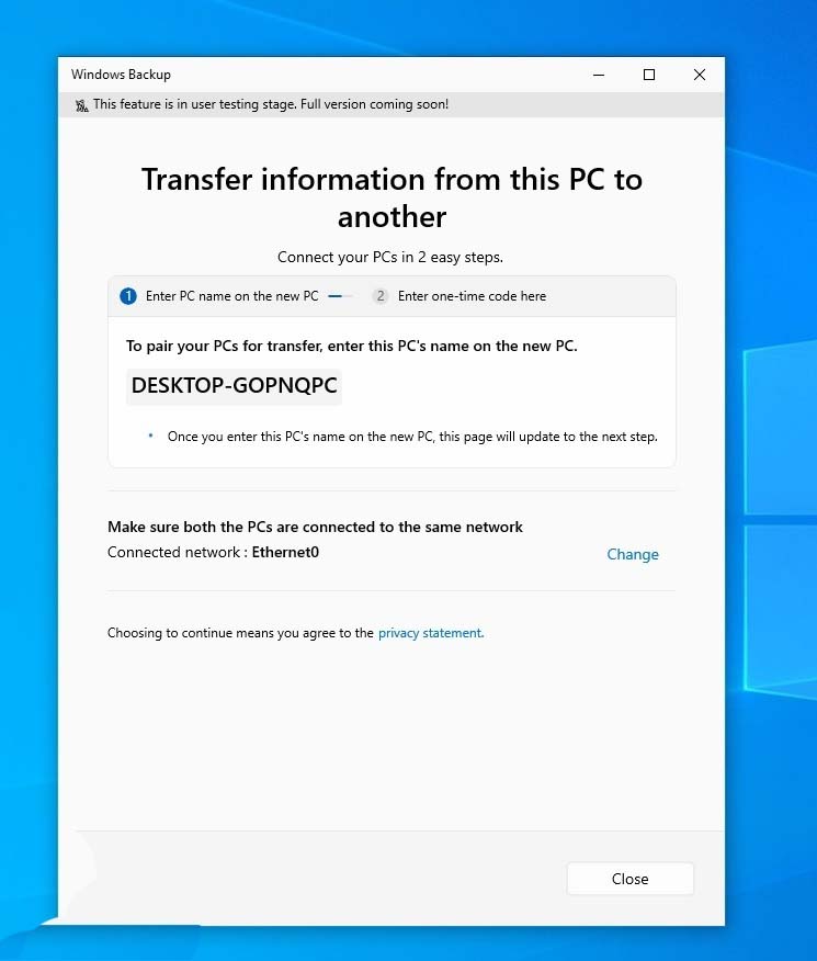 微软推出新备份工具:助力用户将数据从Win10迁移至Win11 微软推出新备份工具:助力用户将数据从Win10迁移至Win11