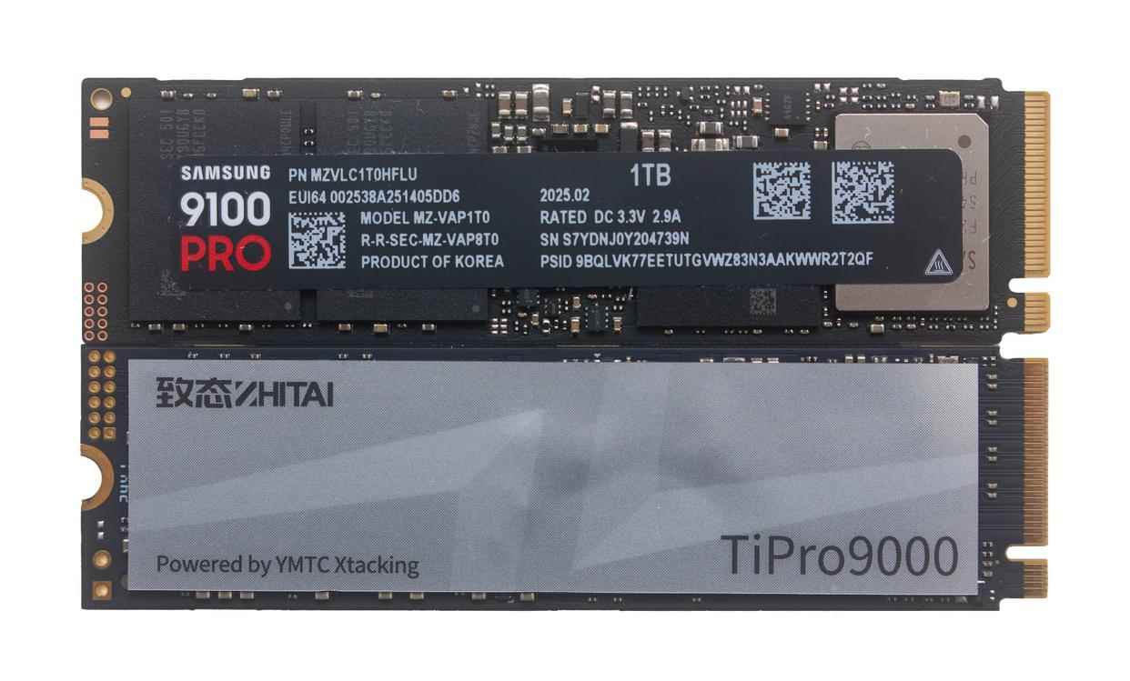 PCIe5.0 SSD怎么选? 致态TiPro9000和三星9100 PRO对比测评 PCIe5.0 SSD怎么选? 致态TiPro9000和三星9100 PRO对比测评