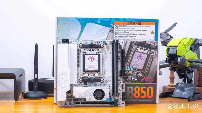 首发1799元! 微星MPG B850I EDGE TI WIFI 主板评测