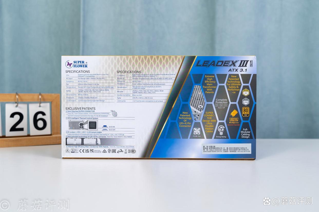 焕新升级九宫格水晶头发光模组! 振华LEADEX III PROA 1000W金牌电源拆解测评 焕新升级九宫格水晶头发光模组! 振华LEADEX III PROA 1000W金牌电源拆解测评