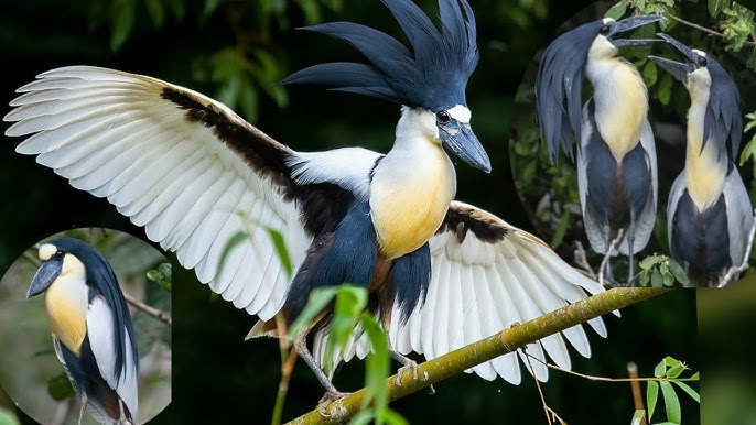 船嘴鹭（Cochlearius cochlearius）：红树林中的“汤匙嘴”猎手