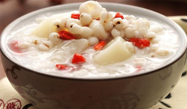 莲子山药粥 莲子山药粥