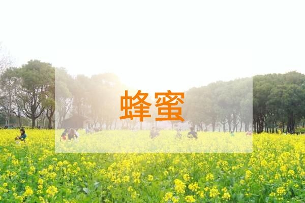 蜂蜜可以清热解毒