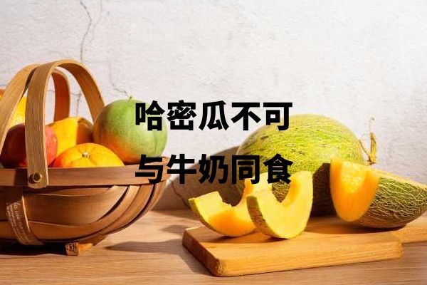 哈密瓜不可与牛奶同食.jpg 哈密瓜不可与牛奶同食.jpg