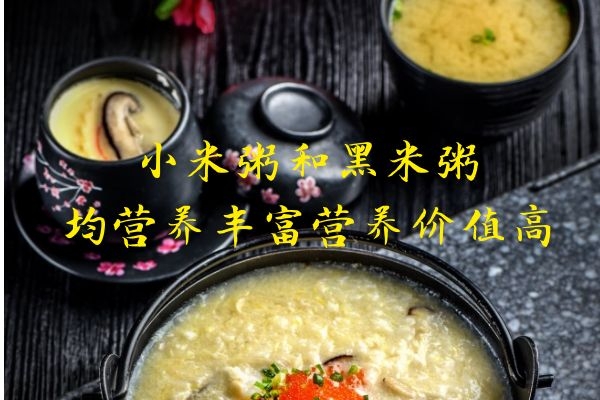  喝粥可养胃，那么小米粥和黑米粥哪个更养胃呢？