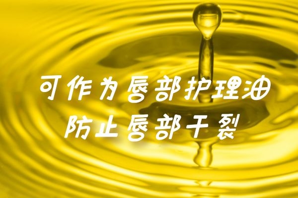 可作为唇部护理油 可作为唇部护理油