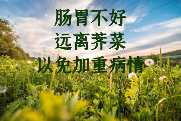  什么人不能吃荠菜呢？荠菜的禁忌人群有以下这几类
