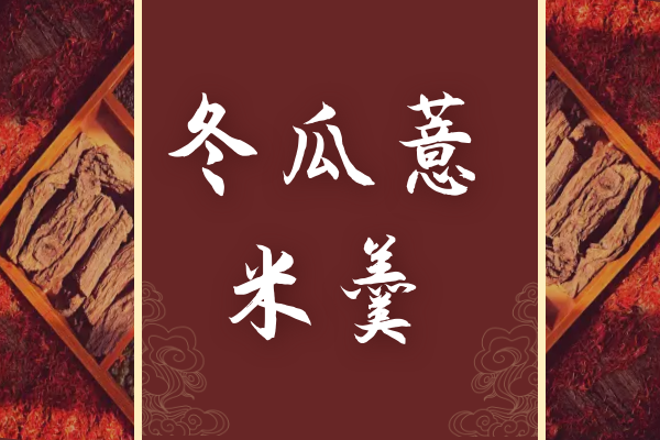 冬瓜薏米羹 冬瓜薏米羹