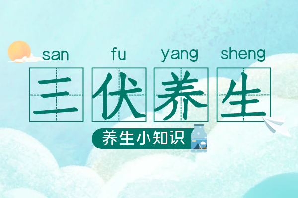 三伏养生 三伏养生