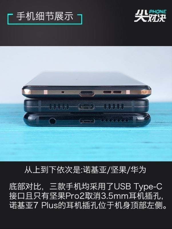 诺基亚7 Plus/坚果Pro2/华为Nova2s详细性能区别对比评测