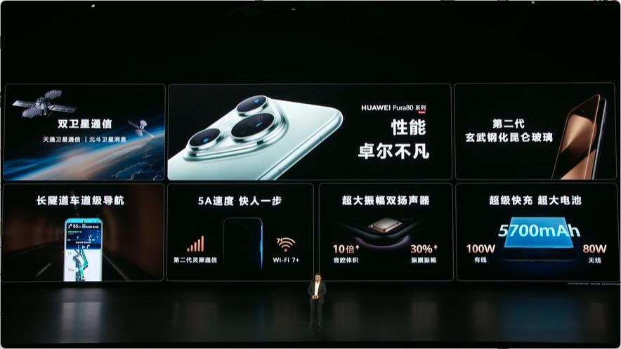 6499起! 华为Pura80系列发布:Ultra首发大底一镜双目长焦